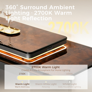 Armoire à vin intelligente de luxe avec réfrigérateur-congélateur escamotable à double température Cb-150, armoire à vin pour cuisine - Product Image 6