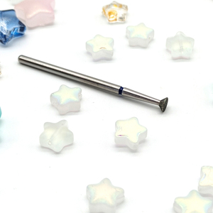 Fraise à ongles diamantée pour manucure russe, nettoyage des cuticules fines, ensemble de fraises pour lime électrique - Product Image 4
