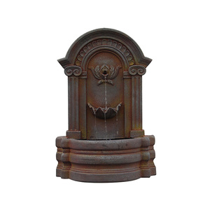Fontaine murale extérieure en résine Art Déco à cascade en plusieurs niveaux avec finition naturelle pour <span class=keywords><strong>jardin</strong></span> et usage extérieur - Product Image 3
