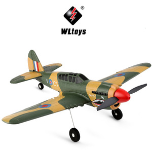 <span class=keywords><strong>Avion</strong></span> RC en mousse WL <span class=keywords><strong>P40</strong></span> Warhawk 4 canaux avec stabilisateur gyroscopique, portée de 150 m, jouet électrique d'extérieur, piles incluses - Product Image 1