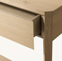 Nouvelle table à manger en bois massif de style américain