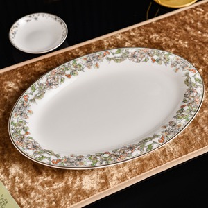 Hot Selling European Style Ceramic Tableware Butterfly Series 32-Piece Bone China Tableware <b>for</b> Home Use - Product Image 3
