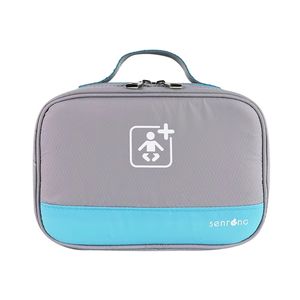 Estuche de Viaje para Medicamentos con Asa y Bolsillos Fijos para Organizar Medicamentos, Bolsa de Almacenamiento de Medicamentos - Product Image 1