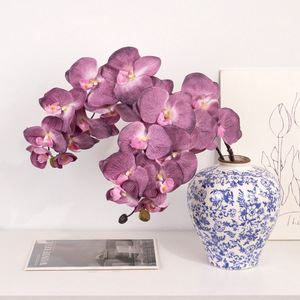 Orquídeas Phalaenopsis Artificiales, Ramo de Seda de 30cm-100cm, Alta Simulación, Decoración para Hogar y Bodas - Product Image 1