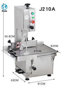 2025 Commercial en acier inoxydable congelé os coupe boucher scie à ruban Machine viande poussin viande découpeuse os scie - Product Image 2