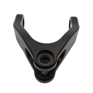 OEM Aluminum 7075 Parts Manufacturer Custom Black Polished Anodized <b>Sandblasting</b> Components Custom Aluminum Part Service Factory - Product Image 1