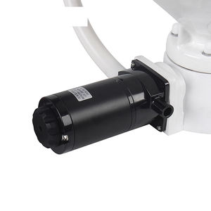 Toilette <span class=keywords><strong>chimique</strong></span> extérieure SEAFLO, taille standard et compacte, siège en plastique à fermeture douce, toilette marine électrique pour <span class=keywords><strong>bateau</strong></span> - Product Image 3