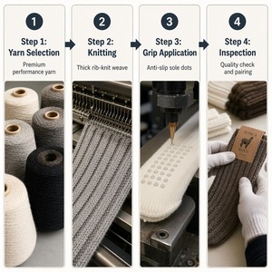 <span class=keywords><strong>Chaussettes</strong></span> de sport en laine d'alpaga pour homme, épaisses, <span class=keywords><strong>chaudes</strong></span>, respirantes, <span class=keywords><strong>chaussettes</strong></span> mi-hautes pour l'hiver, la randonnée en plein air, le <span class=keywords><strong>ski</strong></span> - Product Image 5