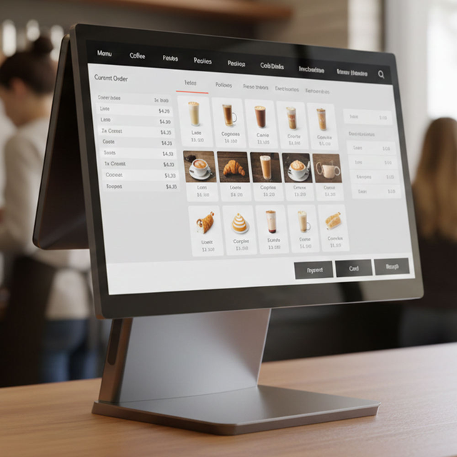 Custom Pos Systems 15.6 Inch windows Android Dual Screen Pos Terminal All in One Cash Machines Pos Point of Sale System