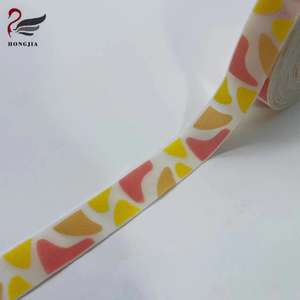 Production <span class=keywords><strong>de</strong></span> bandes élastiques imprimées en polyester tissé ethnique Bandes élastiques imprimées en gros - Product Image 5