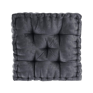 Cojín Cuadrado Acolchado de Terciopelo Estilo Mandala Indio, Antipilling, para Yoga, Sala de Estar, Balcón, Asiento Infantil - Product Image 1