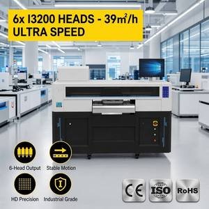 GOOSAM <b>A1</b> Six Head I3200 DTF <b>Printer</b> For T Shirt Production High Speed Roll To Roll Printing System - Product Image 1