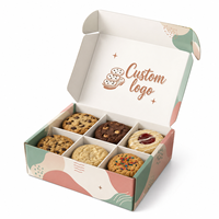 Boîte d'emballage personnalisée pour biscuits avec logo, idéale pour pâtisseries, cadeaux et aliments – Marque Premium