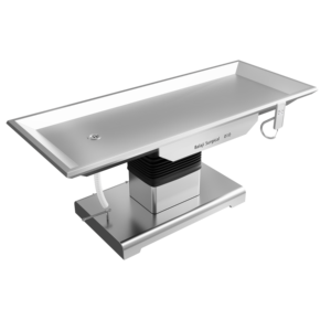 Mesa de examen veterinario ajustable de acero inoxidable de alta calidad, mesa de cirugía veterinaria hidráulica eléctrica con ataduras - Product Image 1