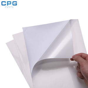 Factory Wholesale Kraft Sticker Paper Jumbo Roll <b>Material</b> 60gsm 80gsm Self Adhesive Paper Label Paper - Product Image 1