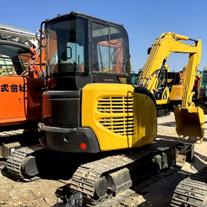 รถขุดไฮดรอลิกแบบตีนตะขาบ Komatsu PC55/PC35/PC40 มือสอง ขนาด 5 ตัน ยี่ห้อญี่ปุ่น เกียร์บ็อกซ์ มอเตอร์ สำหรับงานฟาร์ม ได้รับการรับรอง EPA/CE - Product Image 1