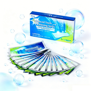 Tiras Blanqueadoras de Dientes para Eliminar Manchas Sin Residuos, Menta Fresca para Dientes Sensibles, 14 Tratamientos, 28 Tiras, Logotipo Personalizado - Product Image 1