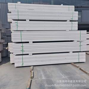 Blocchi di Calcestruzzo Poroso Bianco Autoclavato Prefabbricato Leggero Durevole dal Design Moderno Decorativo Isolante per Pareti - Product Image 2