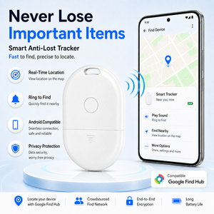 Localizzatore GPS Smart Tag per Chiavi, Compatibile con <span class=keywords><strong>Google</strong></span> Find Hub e Dispositivi Android, IP67, per Chiavi e Bagagli - Product Image 3