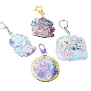 Tùy Chỉnh Nhựa Tùy Chỉnh Tăm Nổi Tiếng Anime Gương Tag Nhựa Bug Holographic Quyến Rũ Acrylic Keychain - Product Image 1