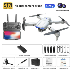 Máy bay không người lái điều khiển từ xa (<span class=keywords><strong>RC</strong></span>) E99 Pro 4K có thể gập lại, dành cho người mới bắt đầu, với chức năng điều khiển bằng cử chỉ và đường bay theo dõi qua ứng dụng. - Product Image 6