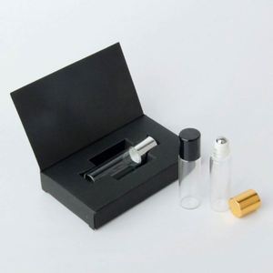 Botella de Perfume de Vidrio Cuadrada de 5 ml con Pulverizador y Caja, Impresión Serigrafiada, Paquete de Prueba de Aceite Esencial, Transparente o Color Personalizado - Product Image 4