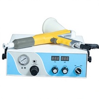 Machine de flocage électrostatique avec pistolet de pulvérisation, machine de revêtement en poudre portable, substrats métalliques électrostatiques industriels