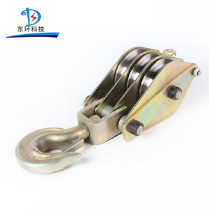 Đúc thép sheave nhiệm vụ nặng nề snatch khối dây dây ròng rọc OEM 30kn cho xây dựng nâng - Product Image 6