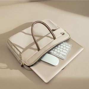 B643813YO Maletín de negocios informal para mujer, hecho a medida, de nailon, ideal para el trabajo. - Product Image 4