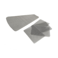 RISEN 5-100 microns en acier inoxydable rond tissé treillis métallique filtre disque extrudeuse écran aluminium bordé liquide/solide filtre
