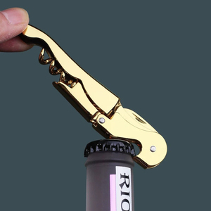 Vente en gros Tire-bouchon <span class=keywords><strong>professionnel</strong></span> pour serveur en acier inoxydable avec clé de vin rouge Décapsuleur pour cadeaux promotionnels - Product Image 3