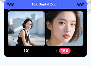 Chuyên nghiệp 64mp sinh viên kỹ thuật số vlog Máy ảnh 3 inch IPS màn hình lớn CMOS cảm biến hình ảnh 16x4K cho live streaming nhiếp ảnh - Product Image 5