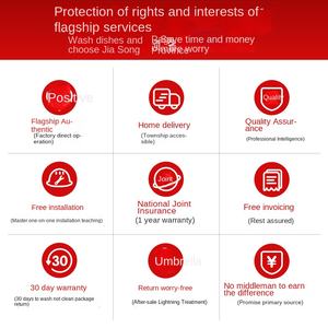 เครื่องล้างจานเชิงพาณิชย์แบบสองโครงยี่ห้อ Jeeki  ทำจากสแตนเลส กำลังไฟ 25.5 กิโลวัตต์ สำหรับโรงแรมและโรงอาหาร - Product Image 5