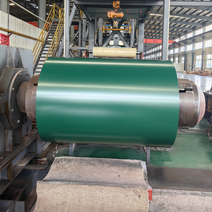 ขดลวดเหล็กเคลือบสี ppgi galvalume แผ่น0.35มม. X 1500มม. หลังคาตกแต่งอุตสาหกรรมก่อสร้างสีฟ้าสีเทา - Product Image 6