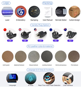 高級自動販売機型3D無重力スマートマッサージチェア（ネック＆全身/足マッサージ、加熱機能付き、ポータブルホームスパ） - Product Image 4