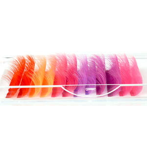 ขนตาปลอมแบบต่อเอง Camellia-Design ทำด้วยมือ ขนนุ่ม แบบวอลุ่ม ผลิตจากเส้นใยสังเคราะห์ PBT วัสดุมิงค์สังเคราะห์ - Product Image 2