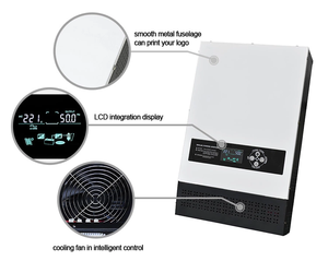 12V 220V 5000W <span class=keywords><strong>Inverter</strong></span> ibrido 1000W 1500W 2000W 3000W 4000W 6000W <span class=keywords><strong>Inverter</strong></span> solare 24V 48V 110V 120V onda sinusoidale pura - Product Image 6