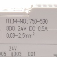 Plc Lot of 5 750-530 Digital Output Module, 8-channel, 24vdc 0.5a, Din Rail for Warranty Product
