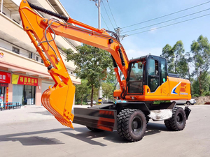 Excavadora de Ruedas de 14 Toneladas de la Mejor Marca de China, CDM6150W, Excavadora de Ruedas de Tamaño Mediano LG6150W con Alta Potencia de Excavación en Oferta - Product Image 4