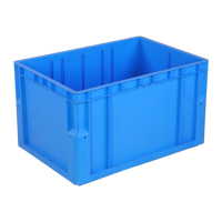 Conteneurs de stockage ASRS robustes, bacs en plastique de précision avec séparateurs pour la gestion des pièces et des stocks