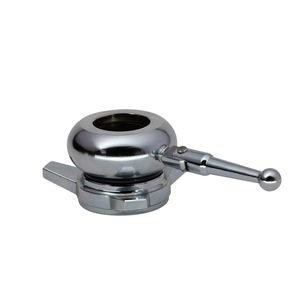 プロクローム2.5kgシルバードーム競技フィットネスバーベルクランプクイックロック - Product Image 2