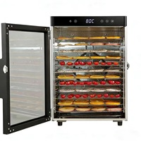 Séchoir alimentaire électrique intelligent multi-niveaux à température constante pour fruits et légumes, usage commercial et domestique, garantie 1 an