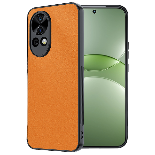 Lambskin Leather Ultra-thin Anti-fall Shockproof Phone Case for Huawei Nova 13Pro Mate 70Pro Honor Magic 7Lite OnePlus 13 IQOO