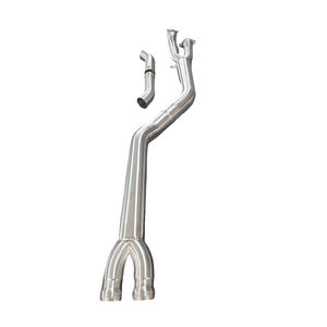 Выхлопная средняя труба из нержавеющей стали для BMW G87 M2 S58 3,5 дюймов - Product Image 3