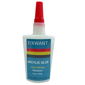 40ML Luchao <span class=keywords><strong>Colle</strong></span> acrylique instantanée transparente à séchage rapide PMMA Adhésif pour le travail du bois Plexiglas ABS PVC Construction - Product Image 1