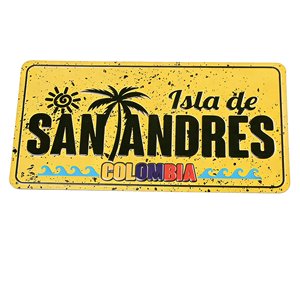 Placa de Matrícula Decorativa Personalizada de Italia para Vehículos, Recuerdo Turístico para Publicidad o Regalo - Product Image 2