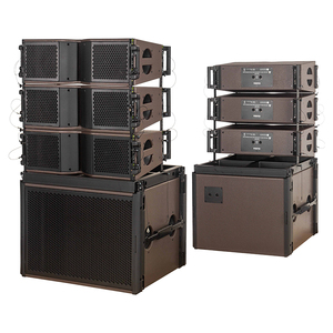Altavoces Profesionales, Equipo de Sonido, Sistema de Altavoces de Línea Compacta Activa/Pasiva Dual de 8 Pulgadas para Colgar en Escenarios e Iglesias, KR208 Li - Product Image 1