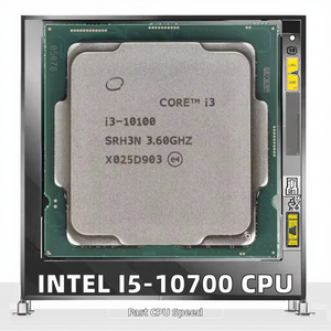 ซีพียู I3 10100 3.1GHz แบบ 6 คอร์ LGA1200 65W สำหรับแอปพลิเคชันเซิร์ฟเวอร์ ใช้หน่วยประมวลผล Core I5 ซีพียู I3 10100 3.1GHz แบบ 6 คอร์ LGA12 - Product Image 4