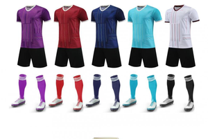 25 26 Jersey seragam sepak bola tim nasional biru putih cepat kering kaus sepak bola kualitas Thailand Prancis baru untuk pria - Product Image 4