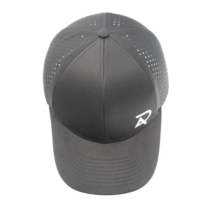 Gorra Deportiva Personalizada con Banda Elástica Absorbente de Sudor, Logotipo Impreso, Transpirable, Impermeable, de Poliéster, con Orificios Cortados con Láser, Perforada, para Golf - Product Image 5